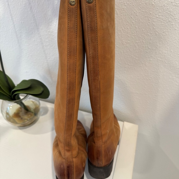 UGG Australia Broome Il Leather and Shearling Riding Boots - Picture 7 of 16